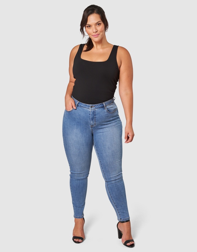 Indigo Tonic - Kylie Curve Skinny Jeans