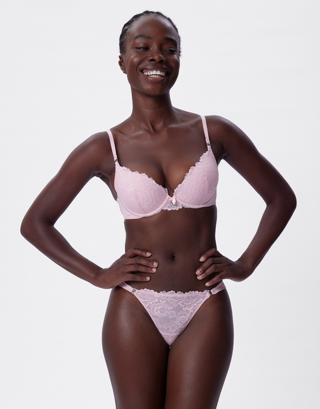 Bras N Things - Bethany Essentials Push Up Bra - Light Pink