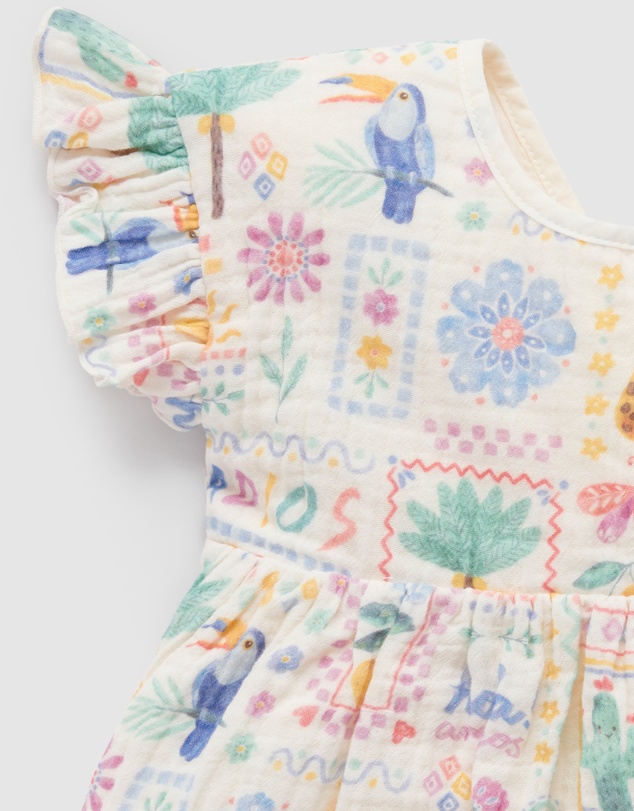 Purebaby - Postcard Dress -Kids-Babies