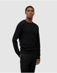 Politix - Elvin Geo Textured Crew Knit