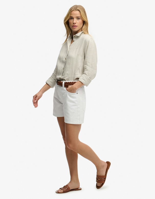 Superdry - Mid Rise Denim Short