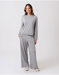 UNE PIECE - Lounge Long Sleeve Crew Neck Top