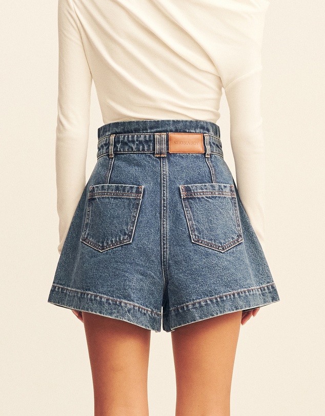 Shona Joy - Raquel High Waisted Flared Short