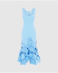 LEO LIN - Emily Applique Midi Dress