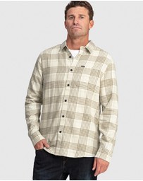 Volcom - Mens Caden Plaid Long Sleeve Shirt