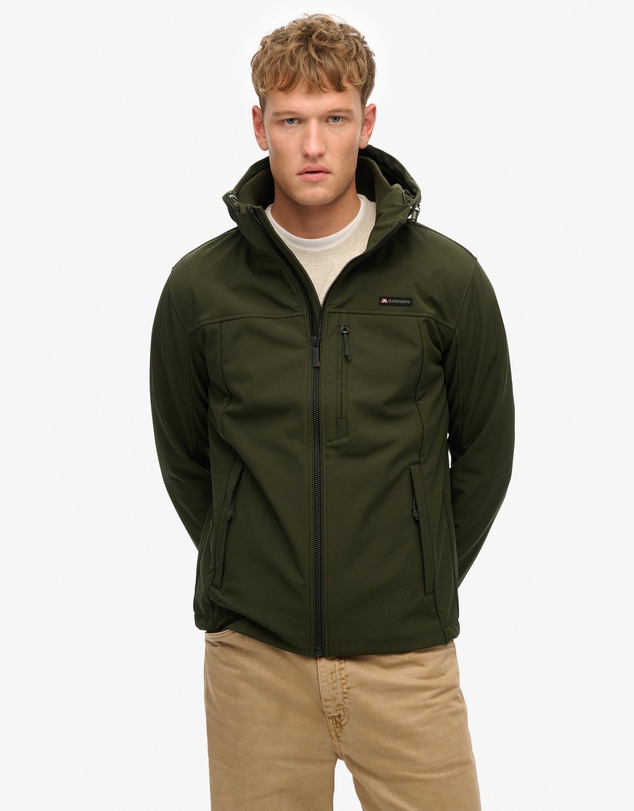 Superdry - Hooded Soft Shell Trekker Jacket