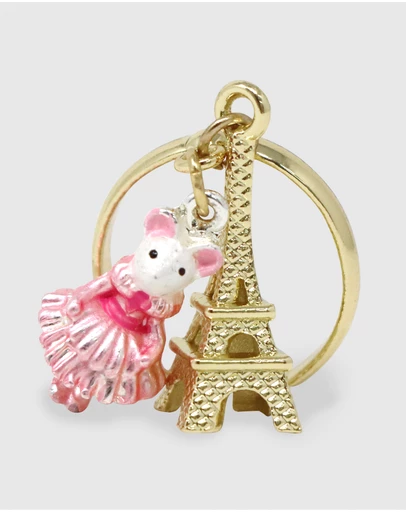 Claris The Chicest Mouse In Paris By Pink Poppy - Claris Fashion Charm Ring