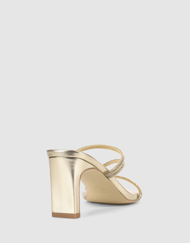 Verali - Ginger Block Heel Mules
