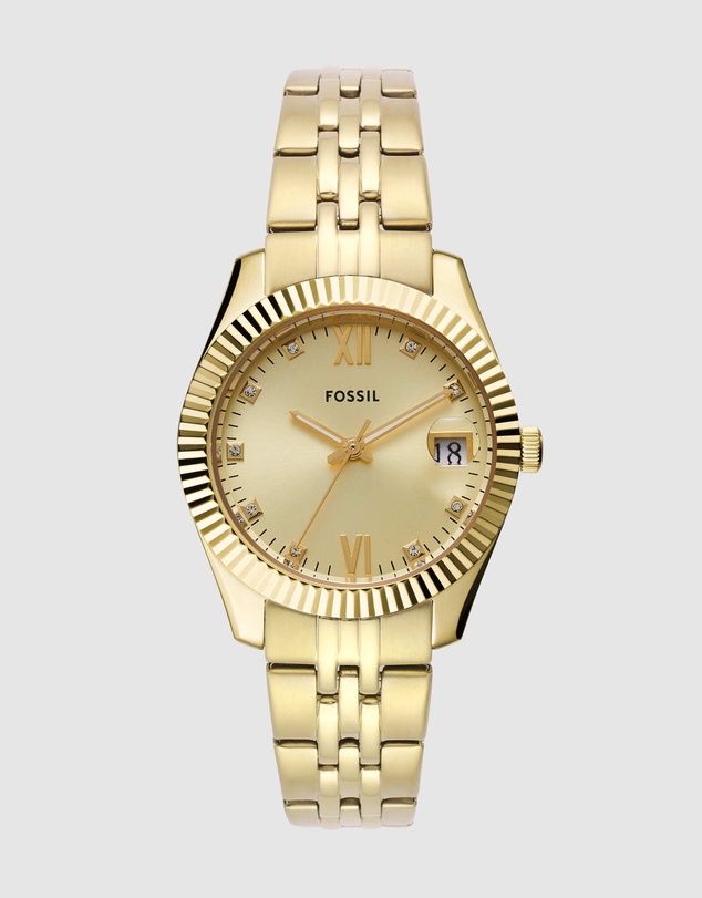 Fossil - Scarlette Gold Tone Analogue Watch