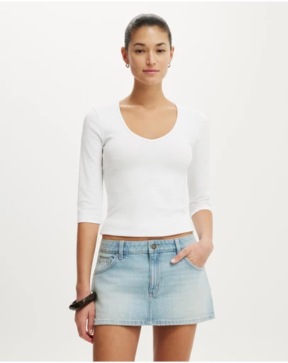Cotton On - Original Denim Skort