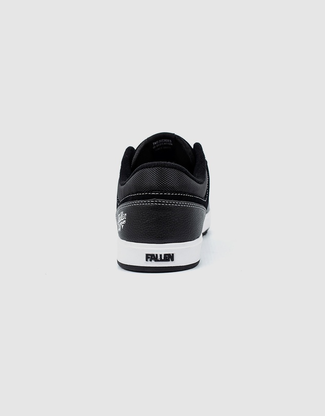 Fallen Footwear - Fallen Footwear Men Patriot 20 Year w/Pair Of Socks Shoes Black/White