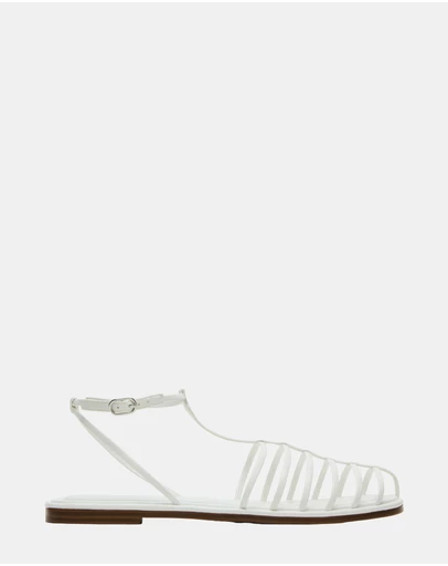 Steve Madden - Marin White Sandals