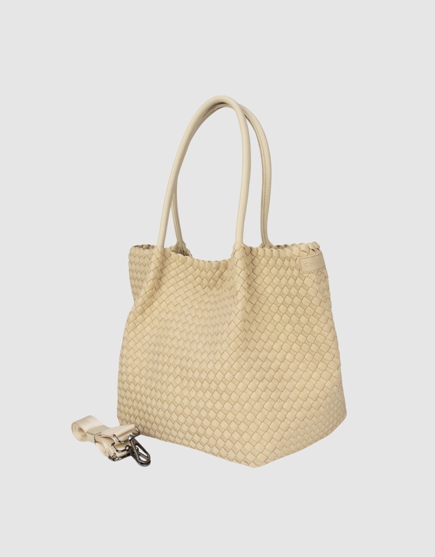 Chuchka - Woven Neoprene Winona Tote Beige