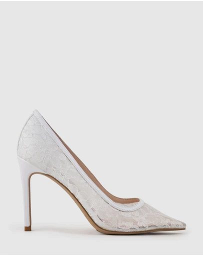Edward Meller - AILEEN100 Lace Stiletto Pump
