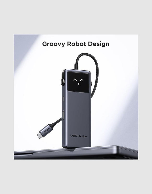 Ugreen - UGREEN Uno 6-in-1 USB-C Hub with Single 4K HDMI output