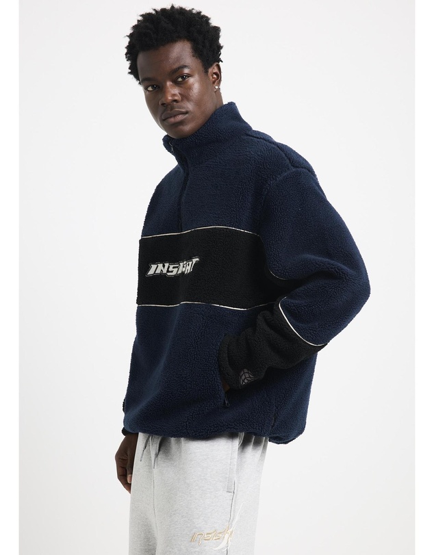 Insight - Era Quarter Zip Sherpa Pullover Jumper