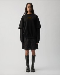 Strateas Carlucci x AFL - Hawthorn Hawks Double Sleeve Sweater