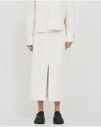 FRIEND of AUDREY - Cotton Drill Skirt