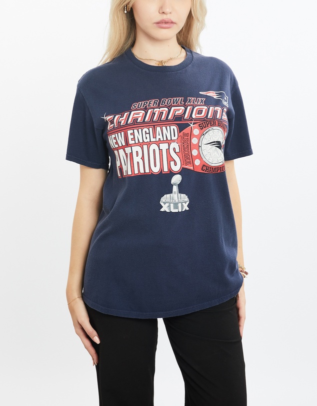 Vintage by The Real Deal - Pre Loved - Vintage NFL New England Patriots Super Bowl Tee