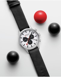Mondaine - Mondaine Official Swiss Railways Neo Chronograph Watch 41mm