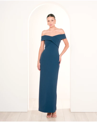 Pilgrim - Lucy Cold Shoulder Cross Gown