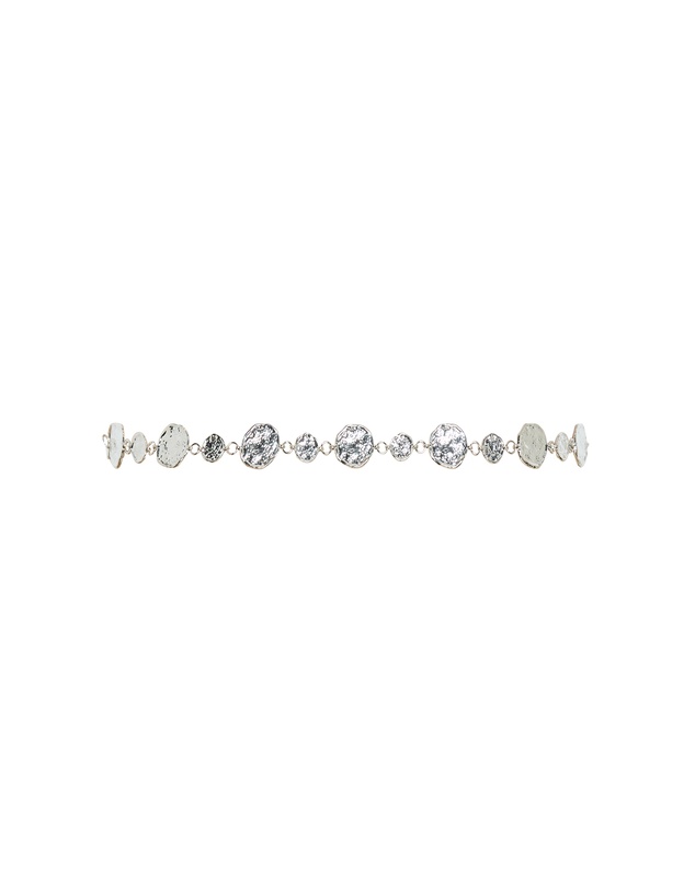 City Chic - Plus size Cali Chain Belt - silver