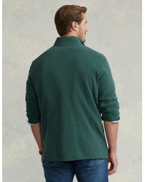 Polo Ralph Lauren - ICONIC EXCLUSIVE - Big & Tall Estate-Rib Quarter-Zip Pullover