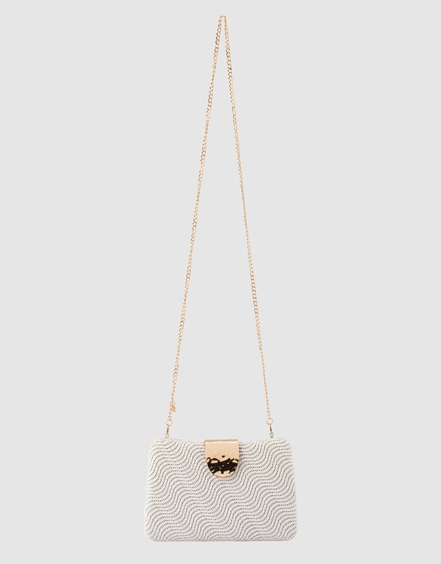 Olga Berg - Lindy Woven Clutch