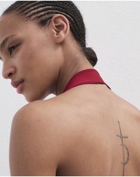 M.N.G - Knitted Top With Hoop Detail