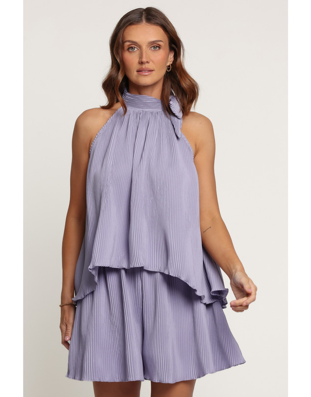 Petal & Pup - Darni Halter Short Set - Lilac