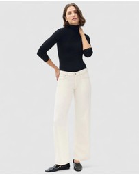 rag & bone - Saige Full Straight Jeans