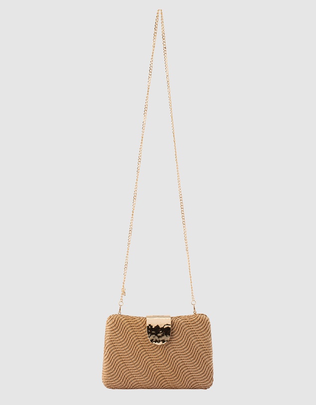 Olga Berg - Lindy Woven Clutch