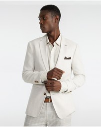 yd. - Reece Linen Blend Blazer