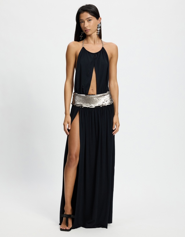 Jaded London - Beaded Belt Maxi Dress