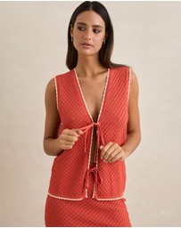 Rhythm - Gigi Longline Knit Vest