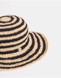 Seafolly - Raffia Stripe Bucket Hat