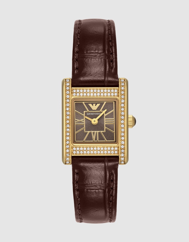 Emporio Armani - Brown Analogue Watch