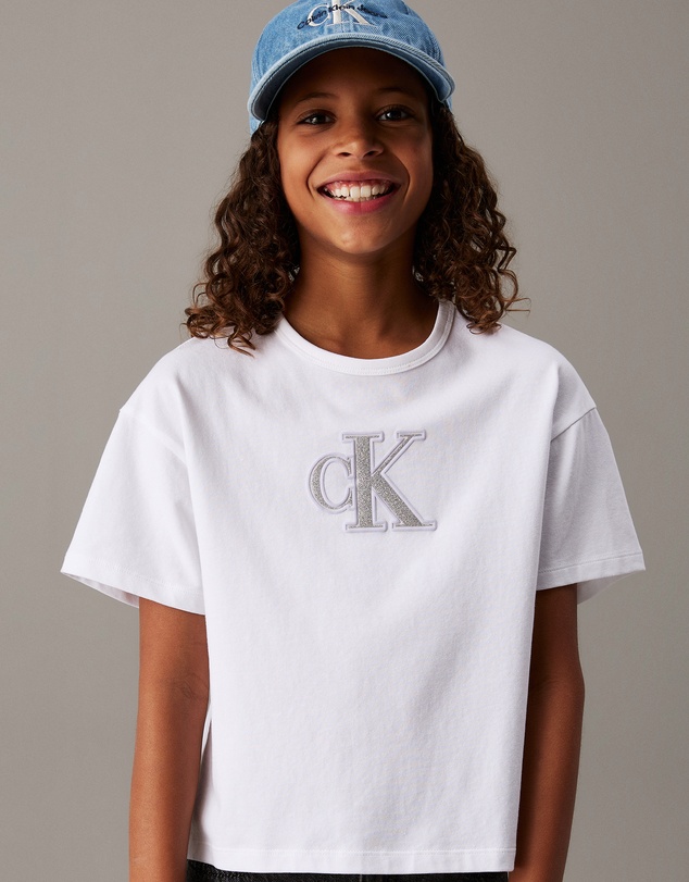Calvin Klein Jeans - Girls Boxy Logo T-Shirt