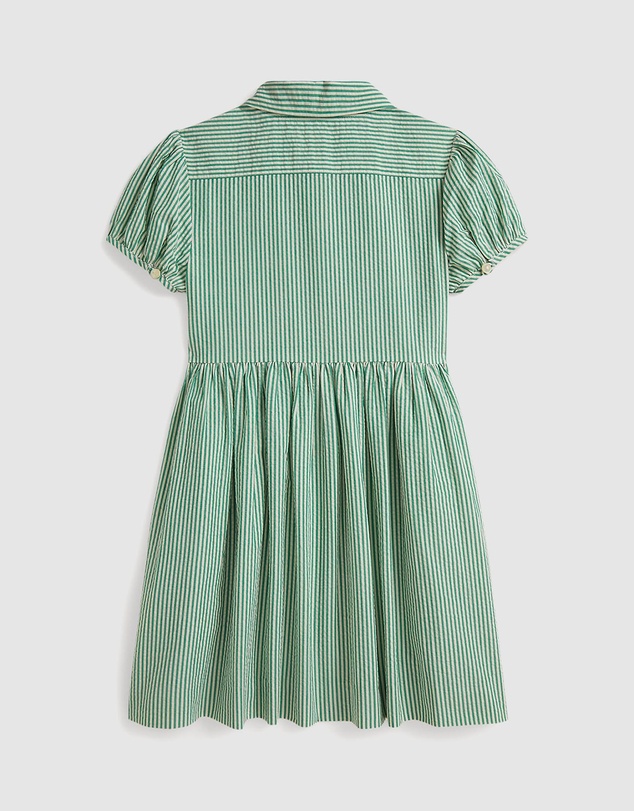 Polo Ralph Lauren - Striped Cotton Seersucker Dress - Kids