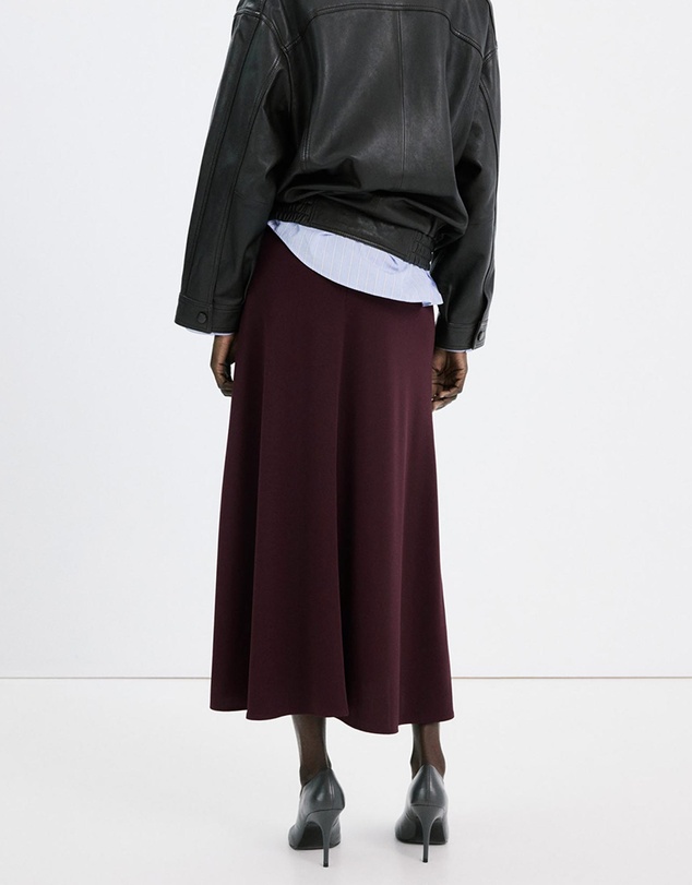 M.N.G - Fine Knit Midi Skirt