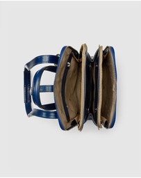 Florence - The Emma Blue 3-in-1 Convertible Backpack