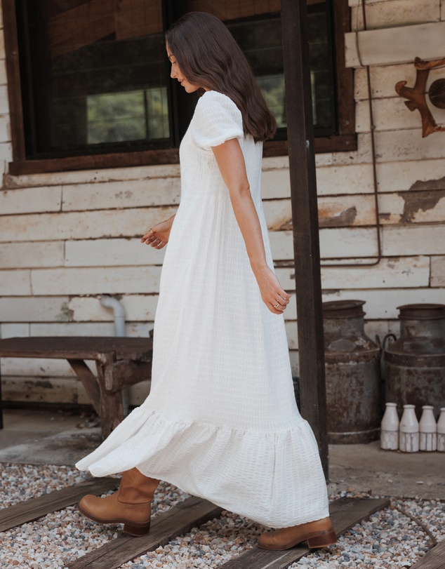 Petal & Pup - Hedley Maxi Dress - Ivory