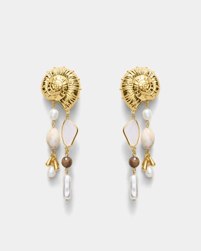 MIMCO - Nautilus Drop Earrings