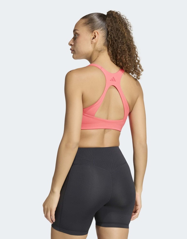 adidas Performance - Optime Workout 3-Stripes Medium Support Bra Womens