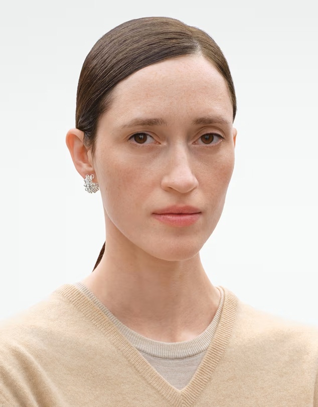Georg Jensen - Weft Earhoops