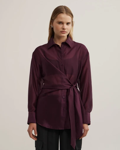 Witchery - Button Tie Up Shirt
