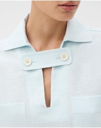 Oroton - Tab Detail Tunic