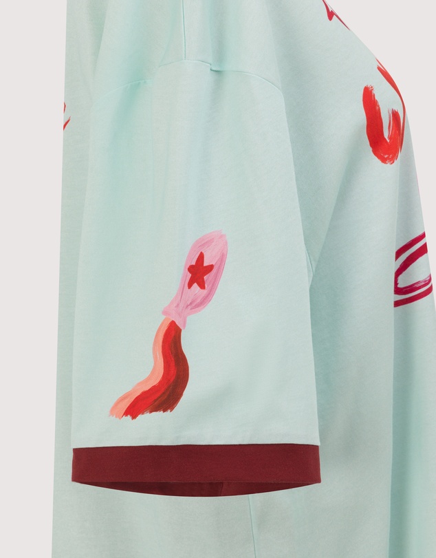 The Somewhere Co - Aquarius Astrology Oversized Tee