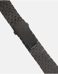 Friendie - Stainless Steel Link Bracelet Band - The Perth - Apple Watch Compatible