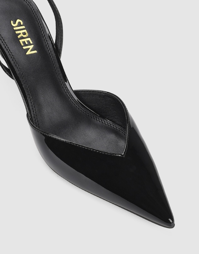 Siren - Yoco Slingback Kitten Heels
